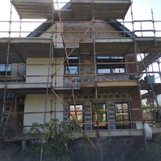 House in Bridge of Weir before roughcast